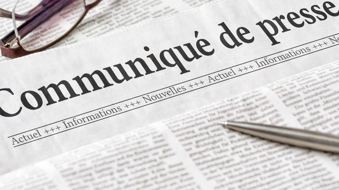 communique presse