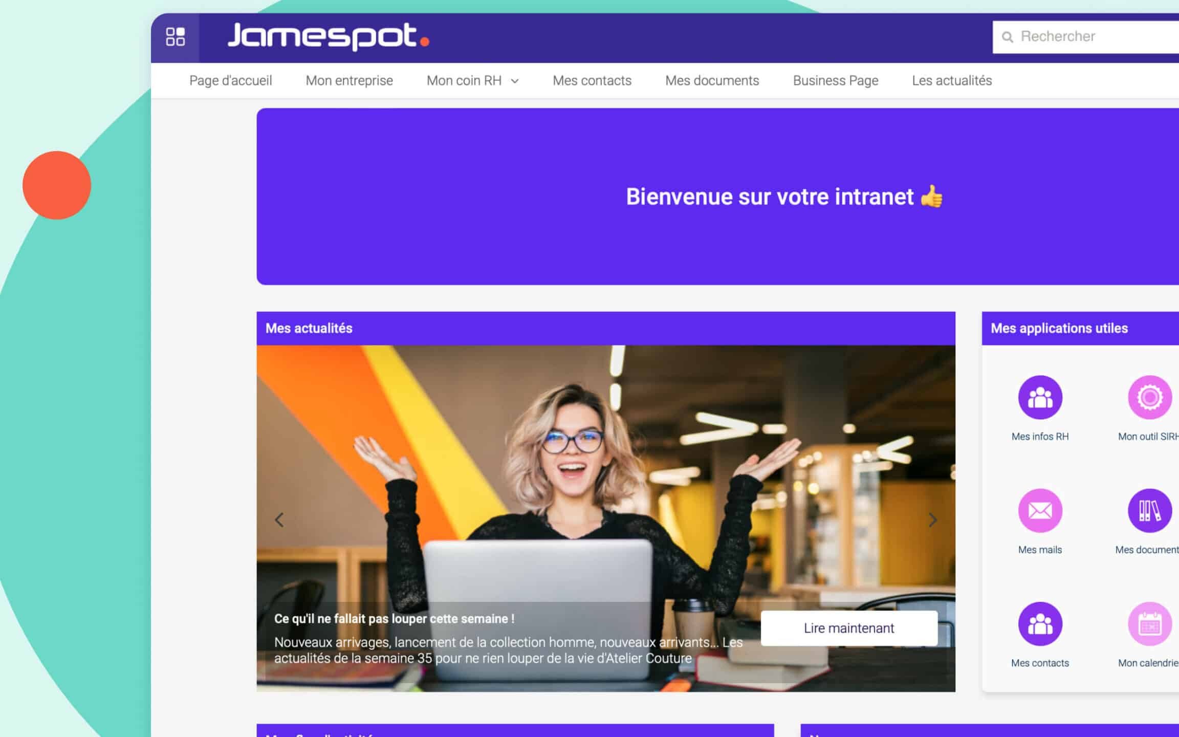 d'intranet d'entreprise
