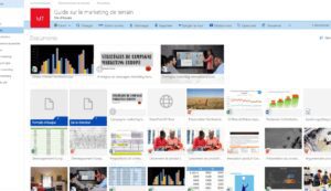 l'intranet SharePoint