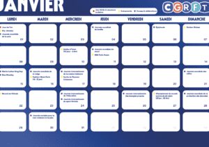 calendrier editorial