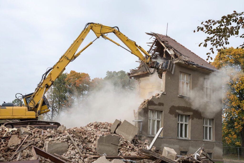 demolition d'une