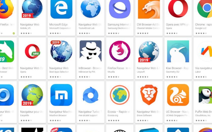 navigateurs web