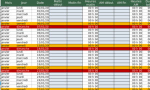 planning reservation
