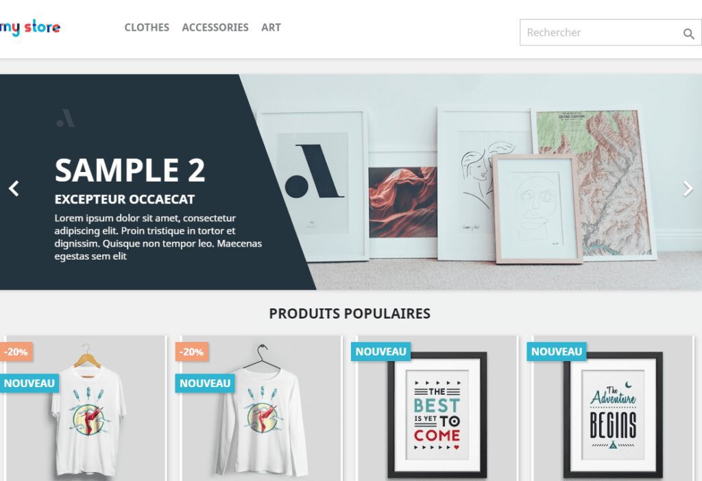 boutique PrestaShop