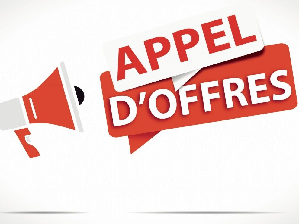 appel d'offre