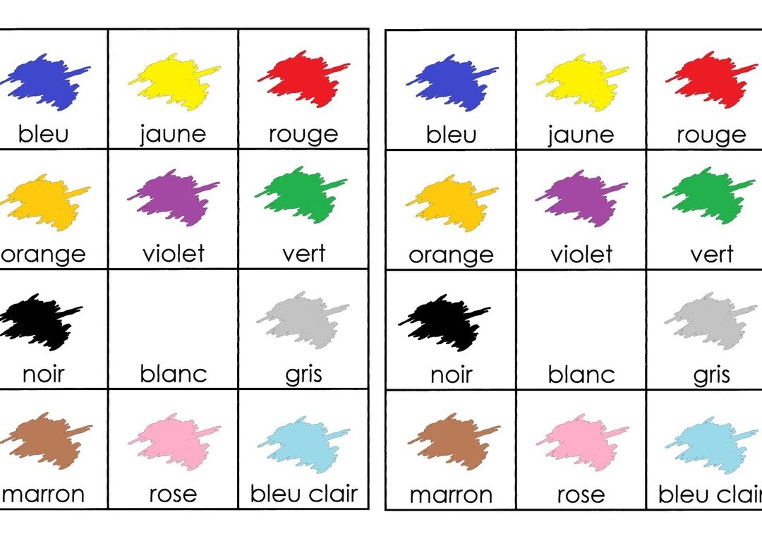 Les couleurs