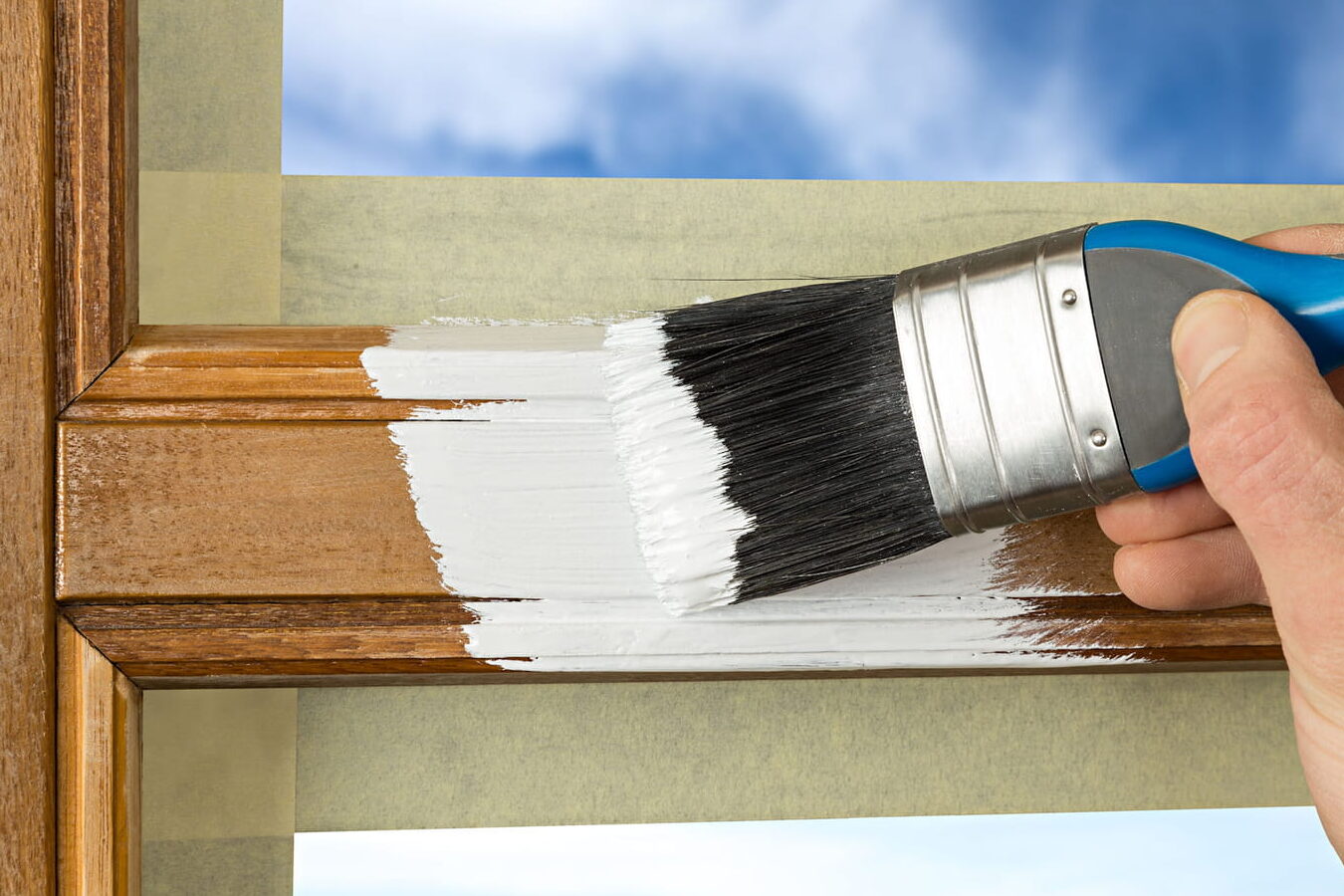 peinture fenetres