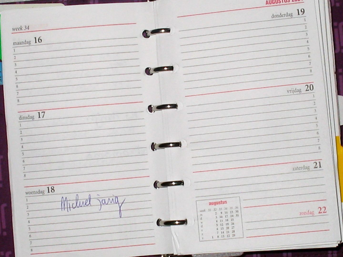 agenda