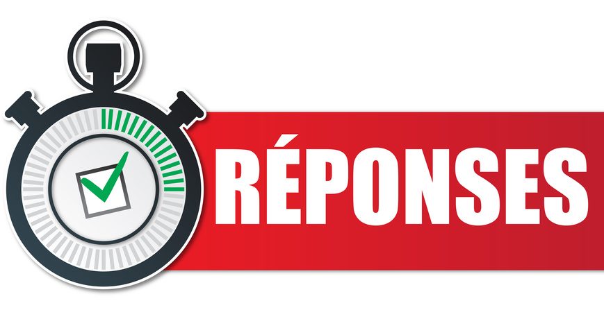 réponse